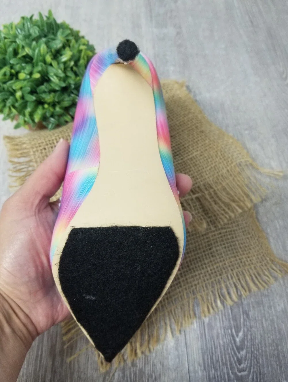 High Heel Ring Holder